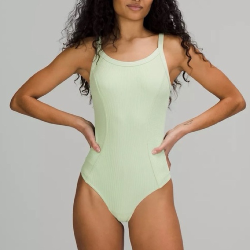 Lululemon Ribbed Yoga Bodysuit